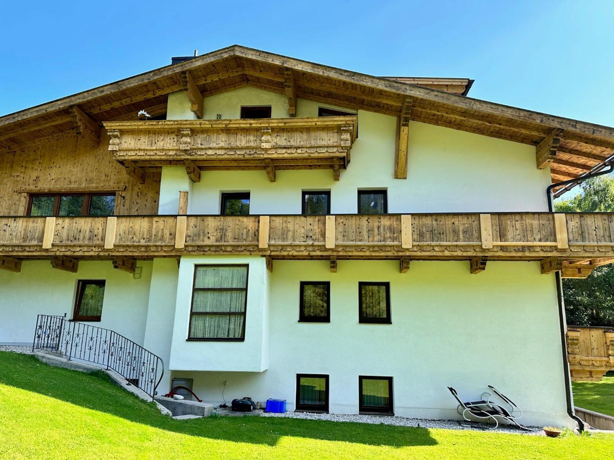W4 Haus Ganghofer Daire Leutasch Dış mekan fotoğraf