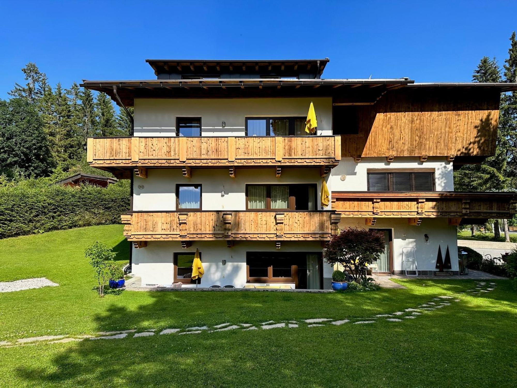 W4 Haus Ganghofer Daire Leutasch Dış mekan fotoğraf